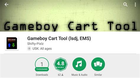 Tutorial Android App Gameboy Cart Tool (LSDJ, 